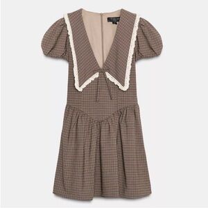 Zara Peter Pan Collar Dress